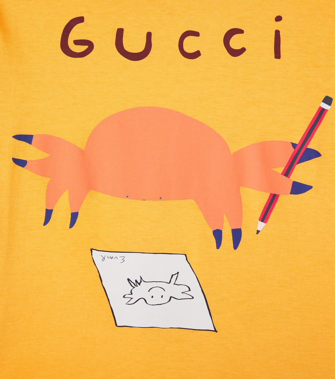 x Euan Roberts – T-shirt en coton | Gucci Kids