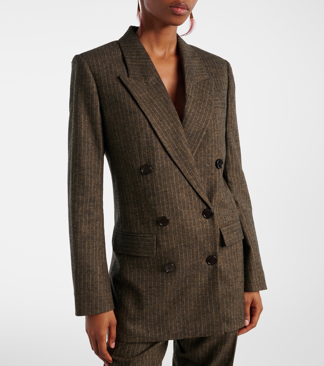 Chaqueta de traje Jevima a rayas | Isabel Marant