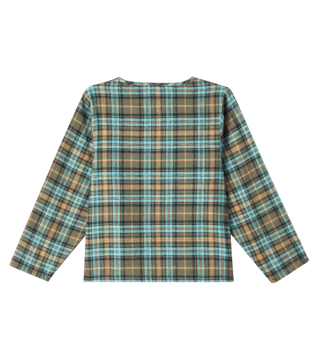 Camicia Sebastian in cotone a quadri | Bebe Organic