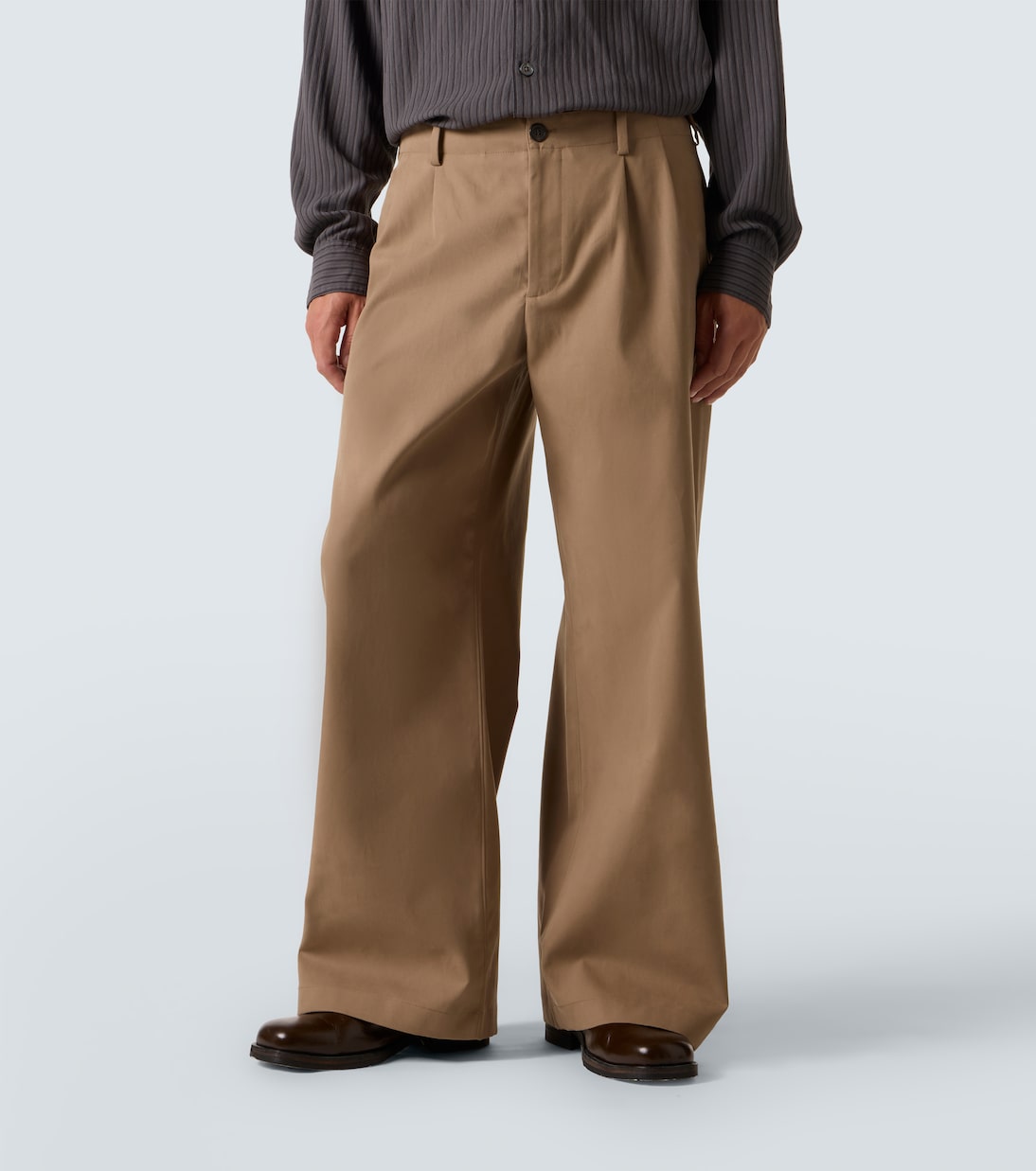 Bridge cotton twill wide-leg pants | Our Legacy