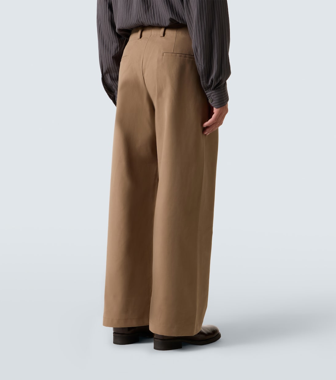 Bridge cotton twill wide-leg pants | Our Legacy
