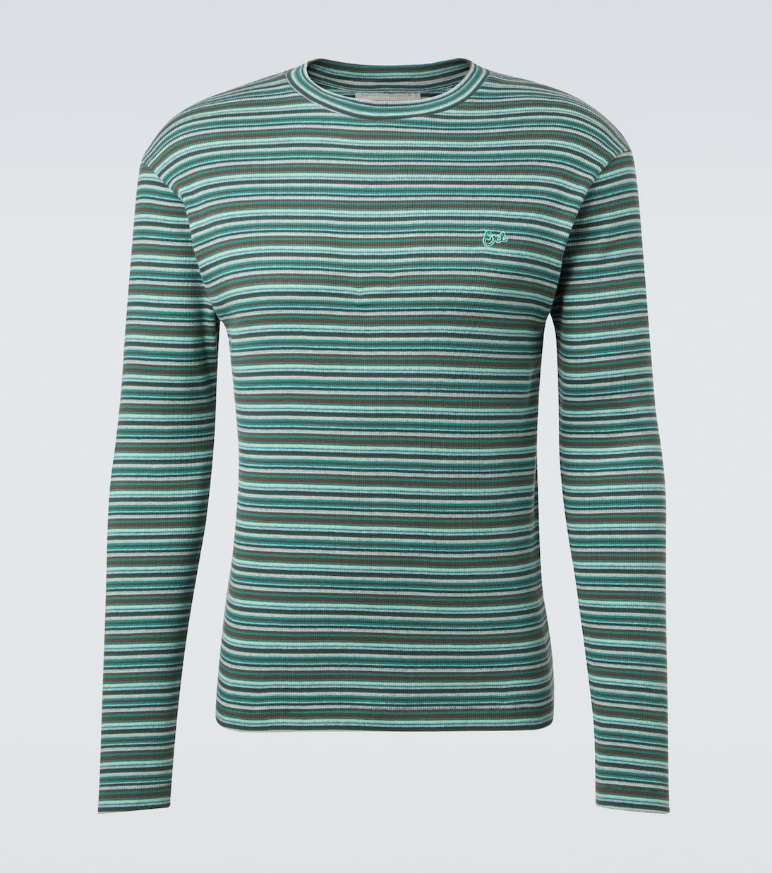 Striped cotton jersey T-shirt  | ERL
