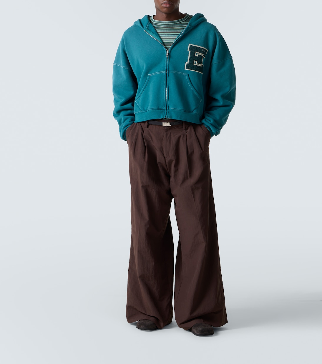 Striped cotton jersey T-shirt  | ERL