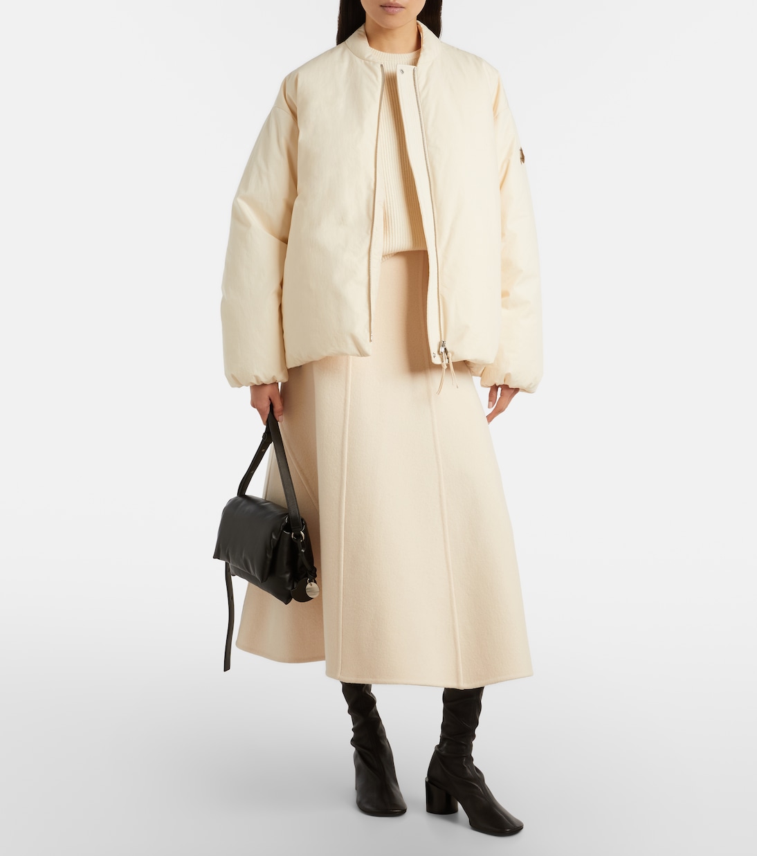 + Jil Sander Sodium cotton down jacket | Moncler Genius