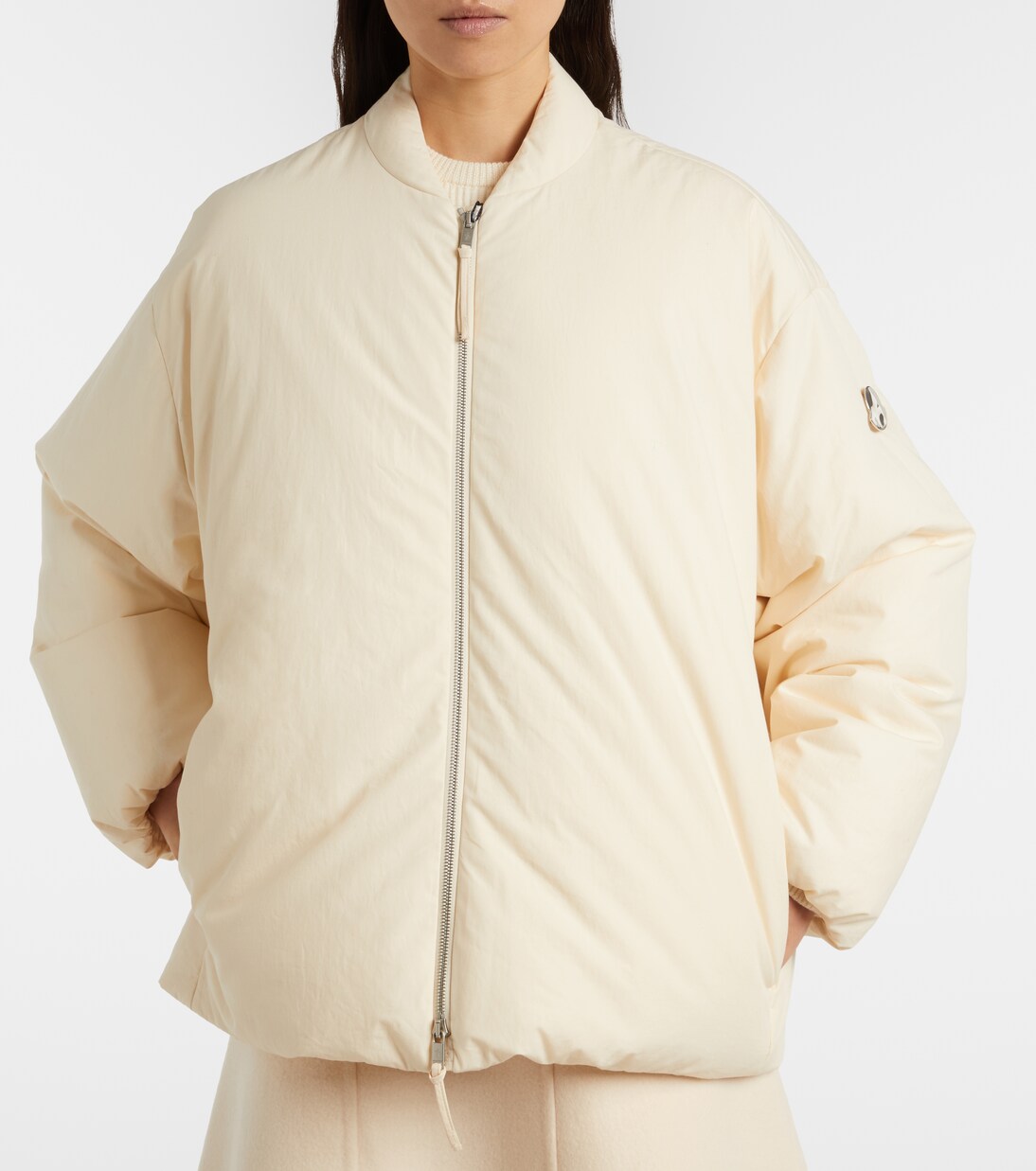 + Jil Sander Sodium cotton down jacket | Moncler Genius