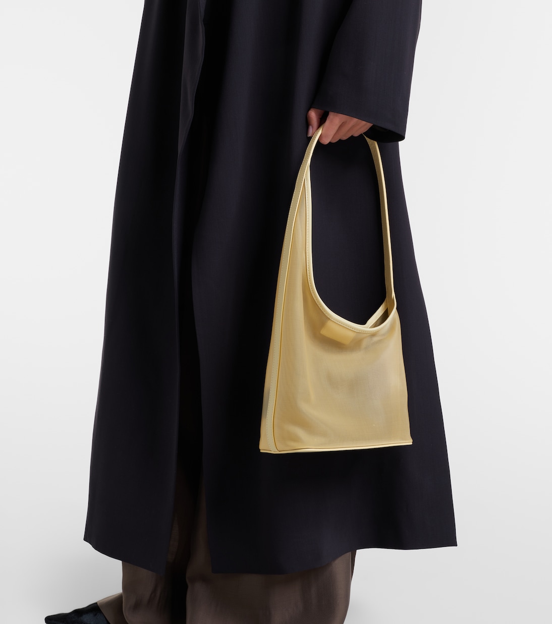 Demi Lune Medium mesh shoulder bag | Aesther Ekme