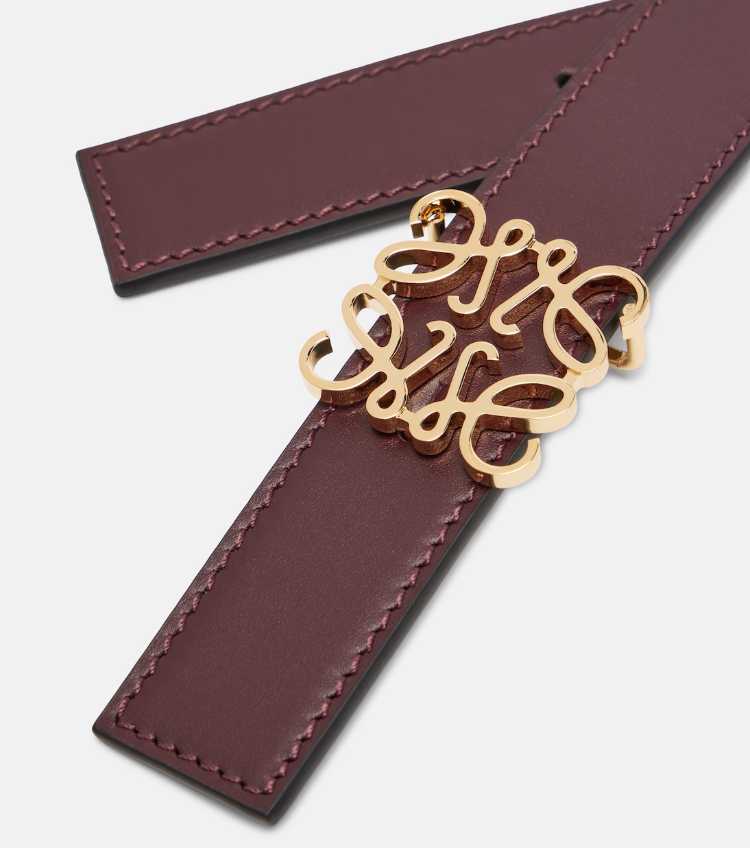 Anagram leather belt  | Loewe