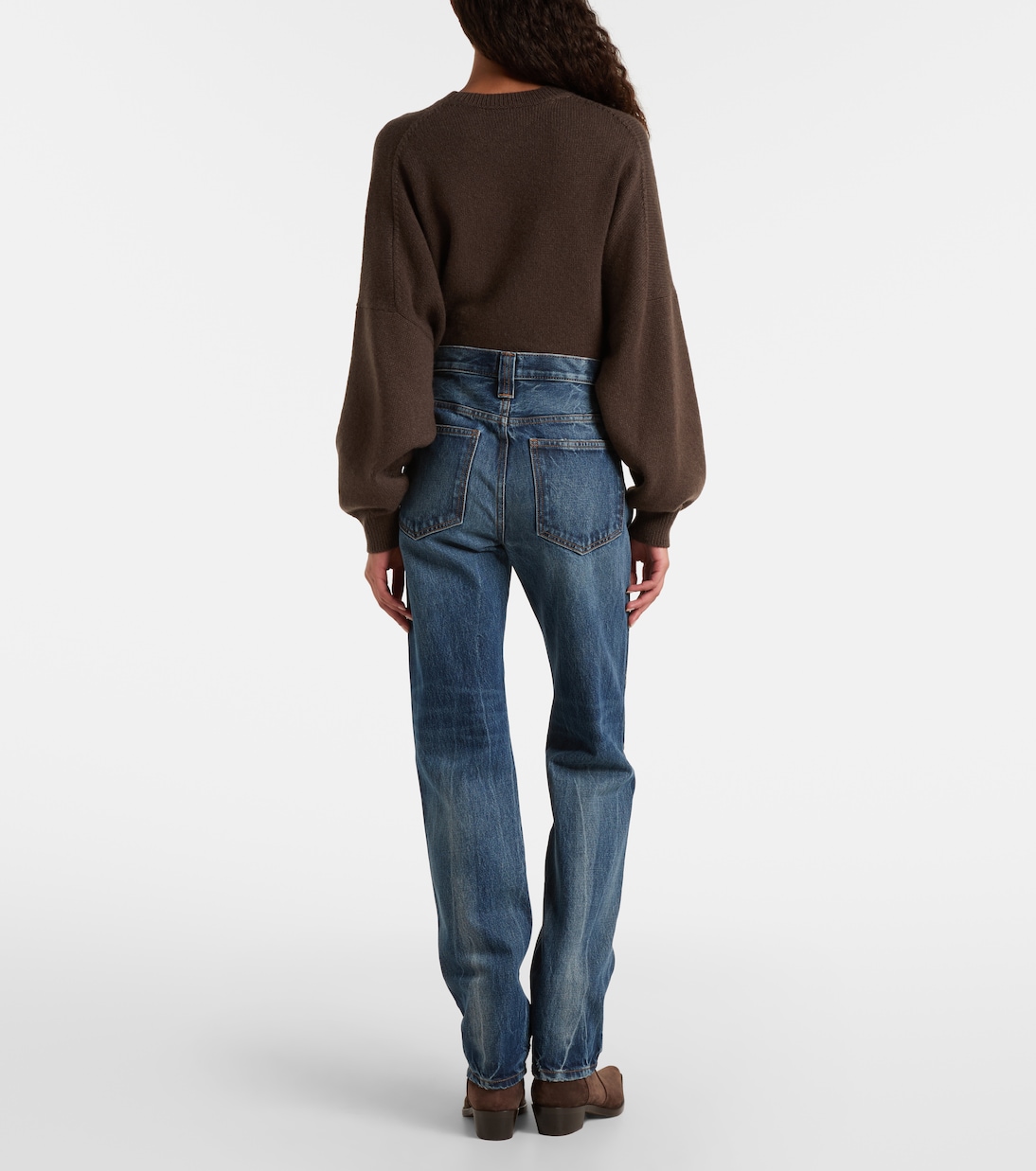 High-Rise Straight Jeans Farley | Khaite