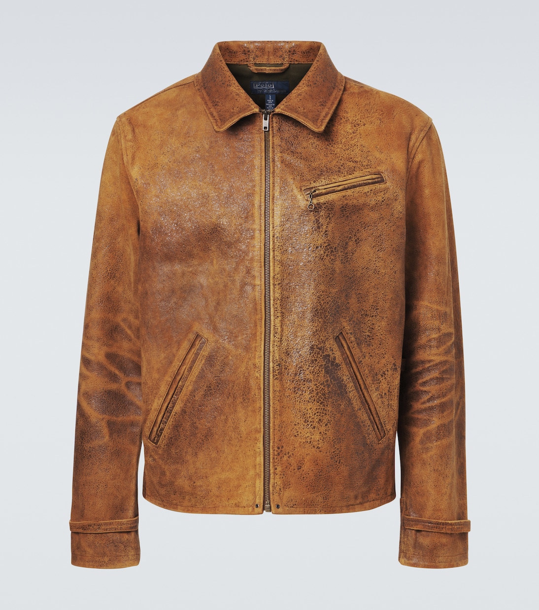 Chaqueta Newsboy de piel | Polo Ralph Lauren