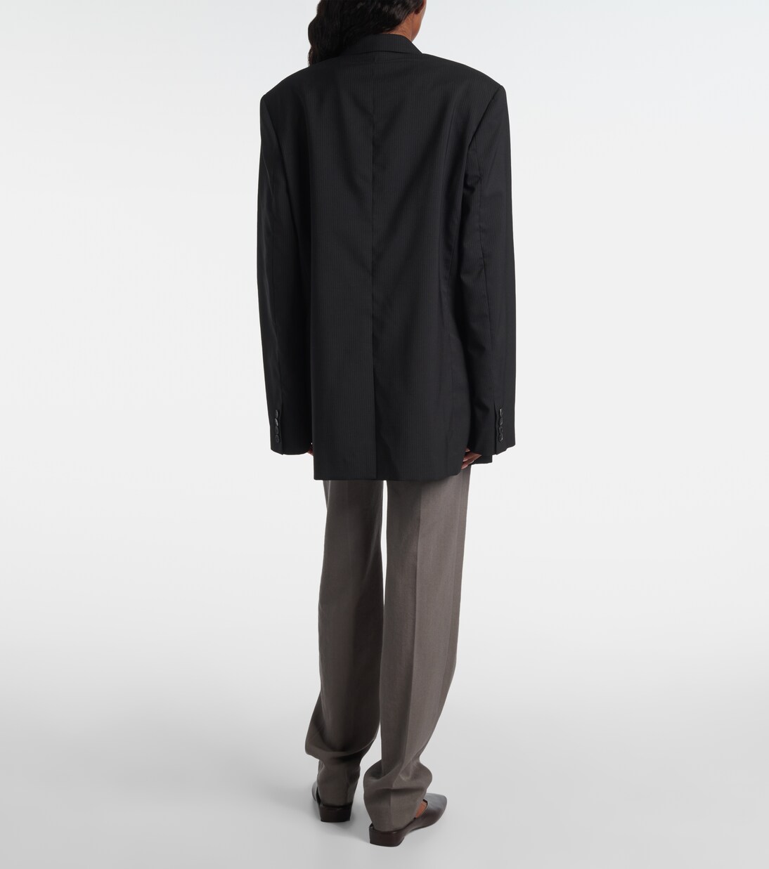 Viola oversized pinstripe blazer | Calvin Klein Collection