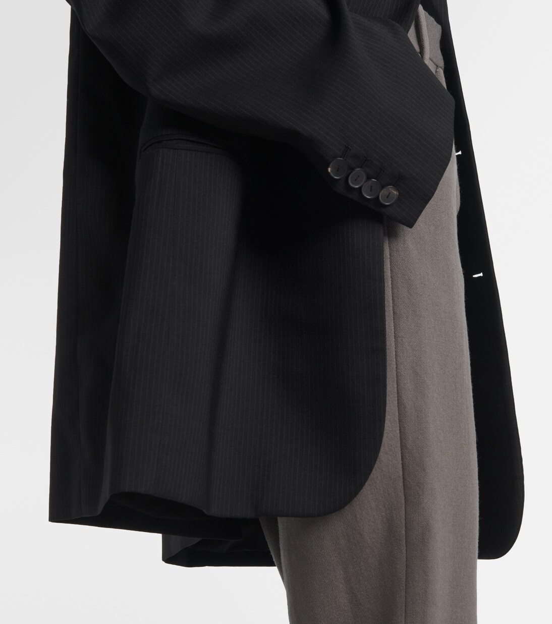 Viola oversized pinstripe blazer | Calvin Klein Collection