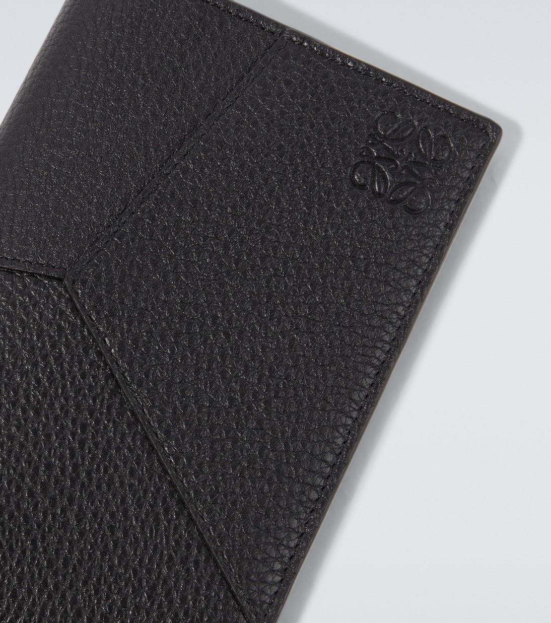 Puzzle leather passport holder | Loewe