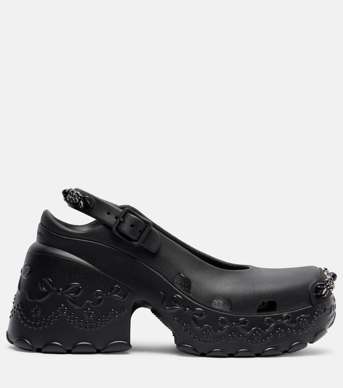 X Crocs Verzierte Plateau-Pumps | Simone Rocha