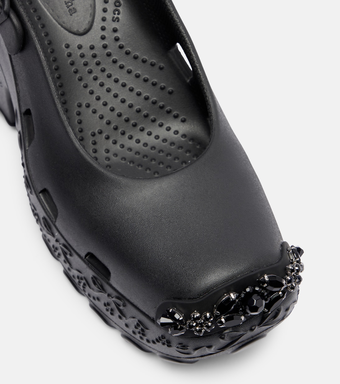 X Crocs Verzierte Plateau-Pumps | Simone Rocha