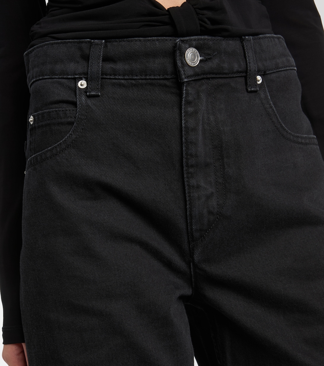 Mid-Rise Straight Jeans Dromie | Isabel Marant