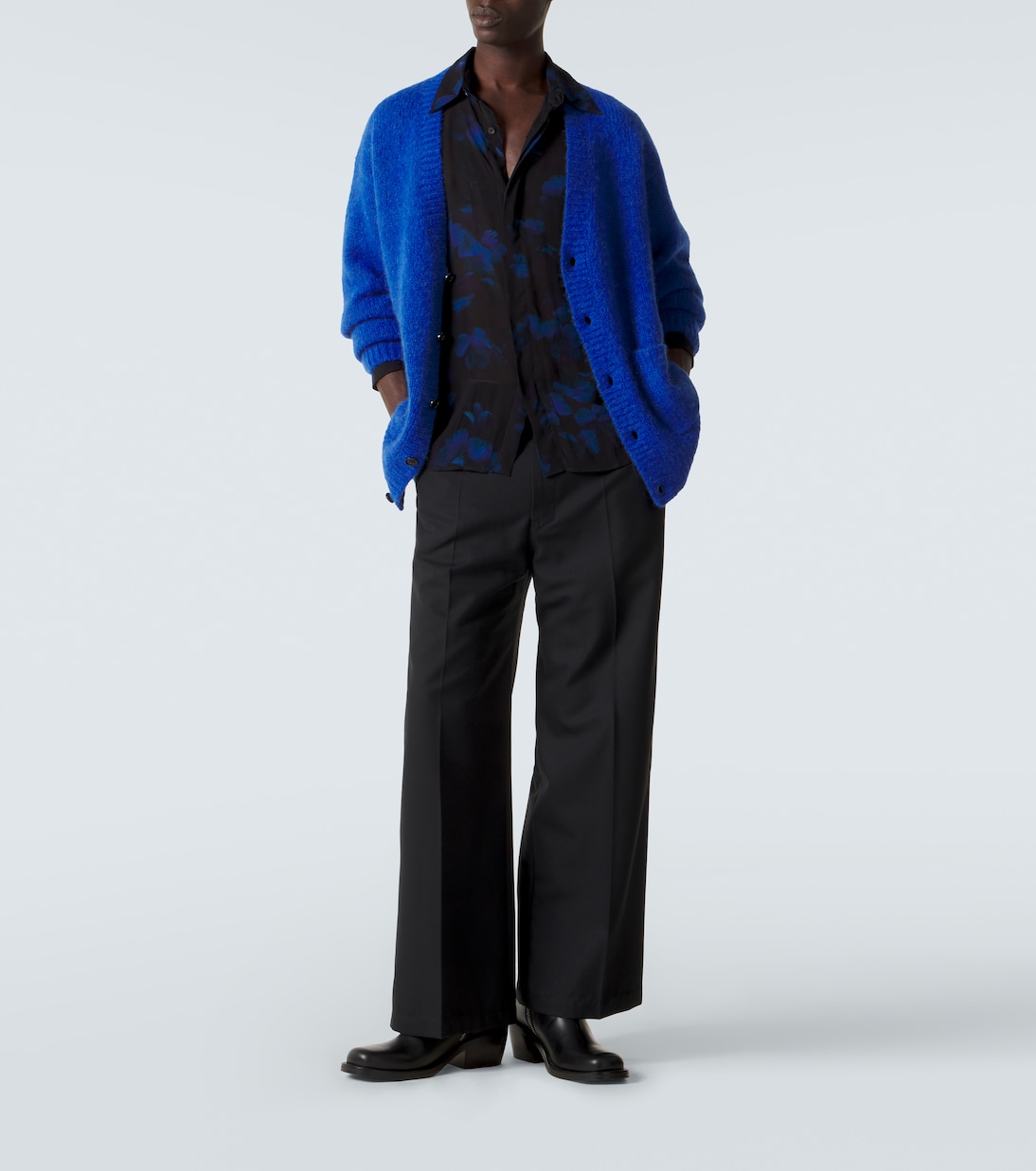 Ankle Boots aus Leder | Dries Van Noten