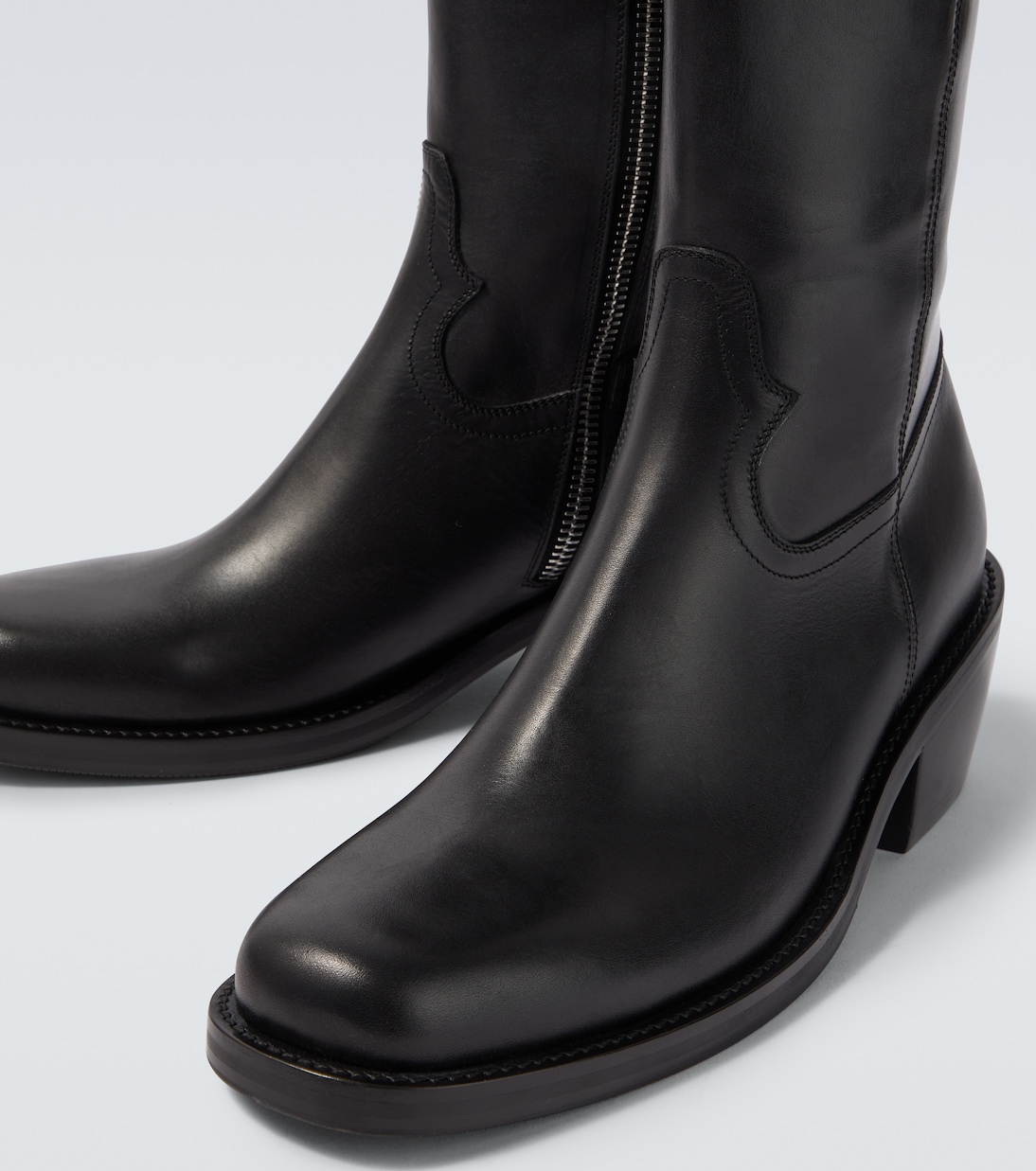 Ankle Boots aus Leder | Dries Van Noten