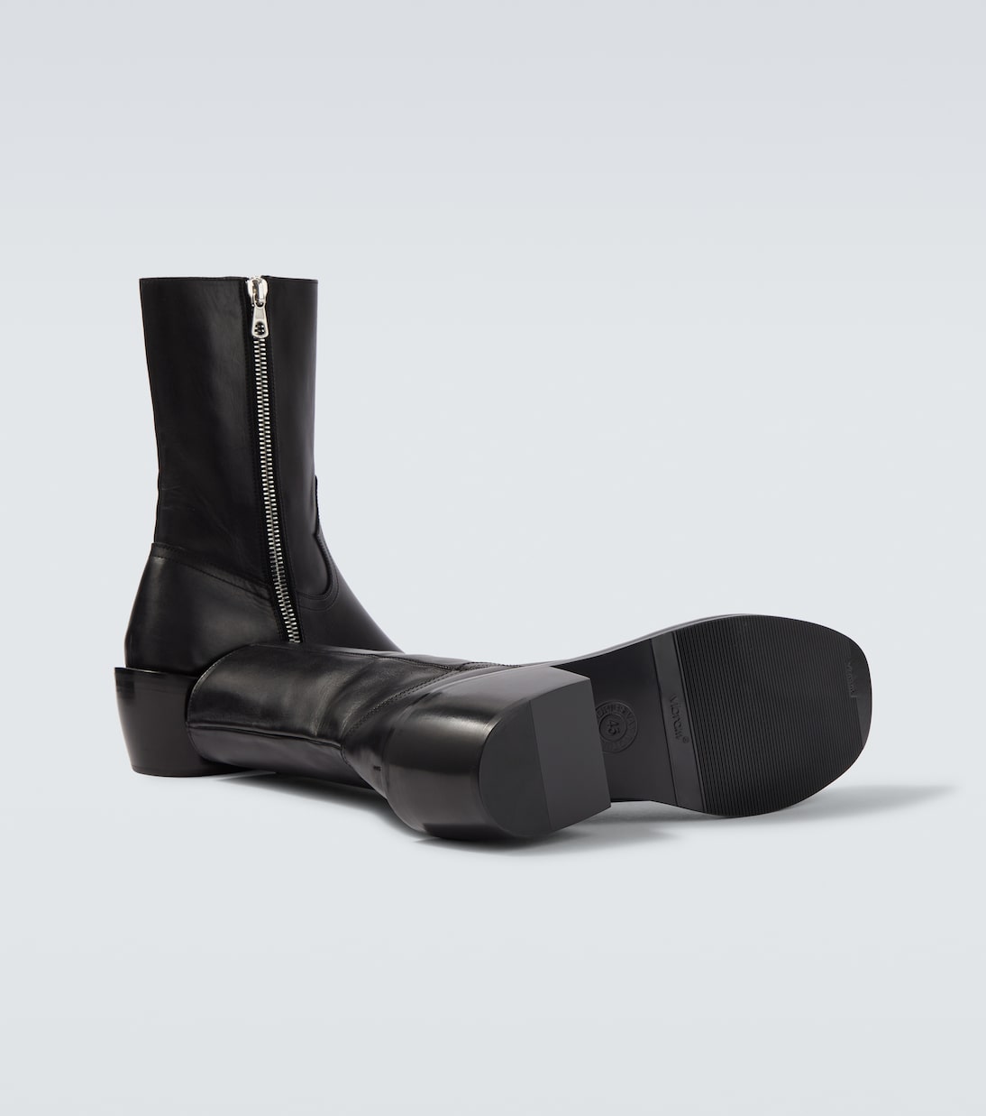 Ankle Boots aus Leder | Dries Van Noten