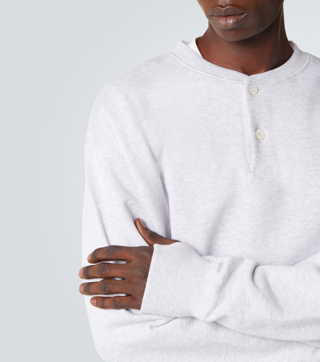 Sweatshirt aus einem Baumwollgemisch | Acne Studios