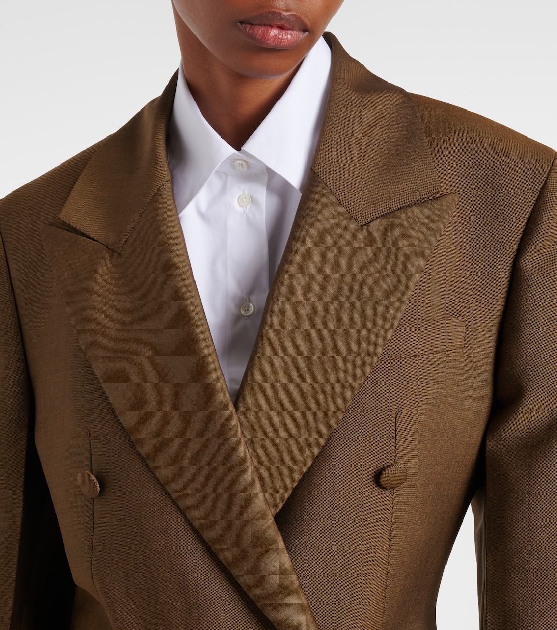 Virgin wool and mohair blazer | Róhe