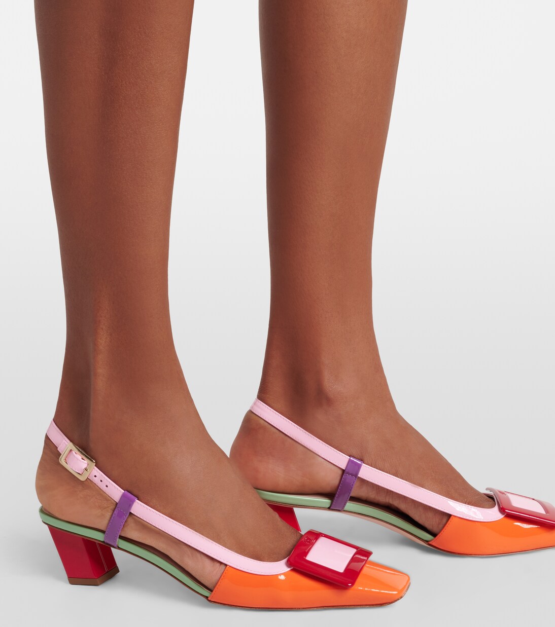 Escarpins slingback Belle Vivier en cuir | Roger Vivier