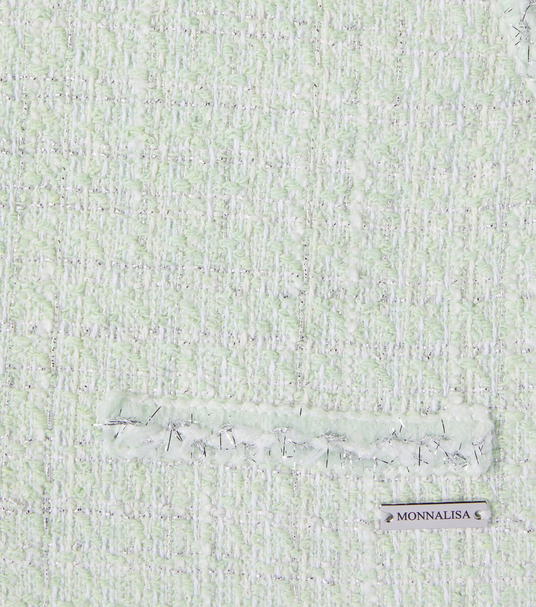 Top Bon Ton in bouclé di misto cotone | Monnalisa