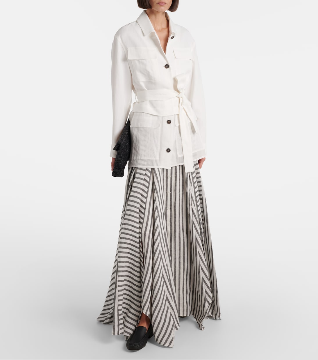 Maxirock Shamus aus Leinen | Ralph Lauren Collection