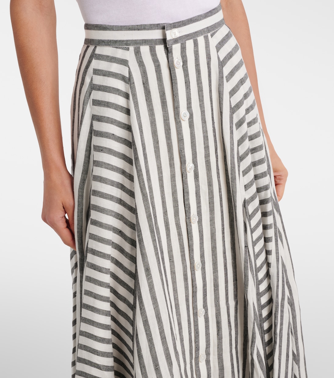 Maxirock Shamus aus Leinen | Ralph Lauren Collection