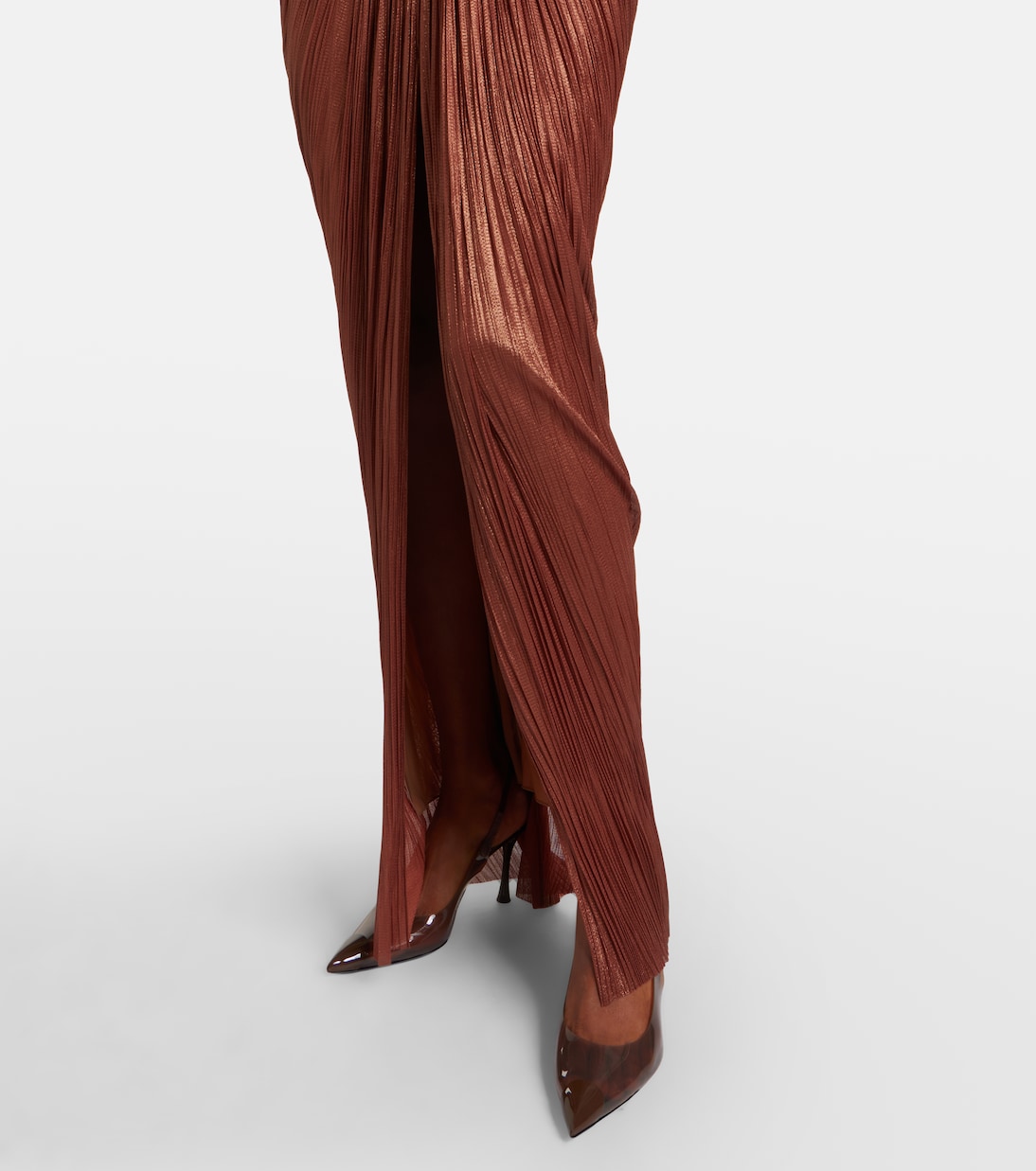 Susie silk bustier gown | Maria Lucia Hohan