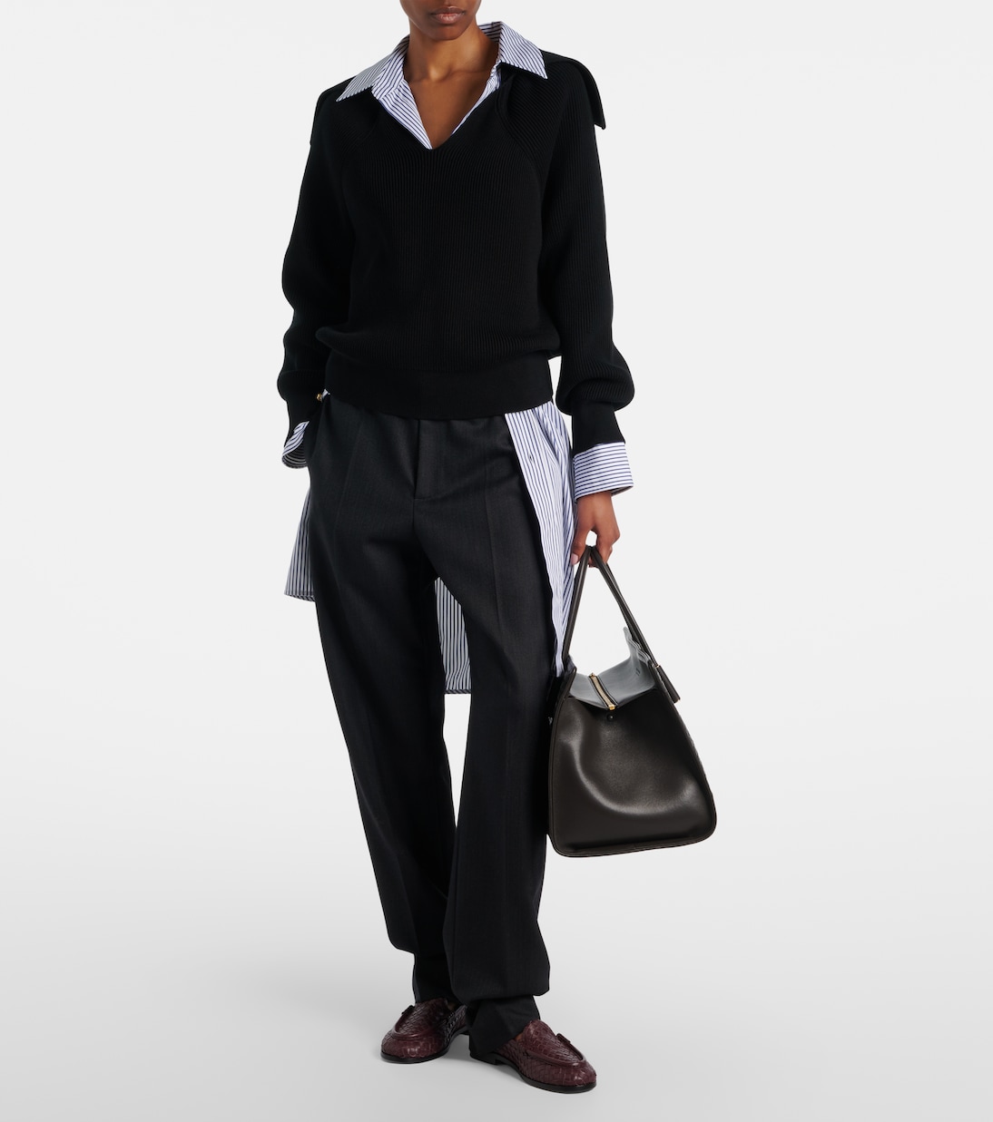 Loafers Silenzio aus Leder | Bottega Veneta