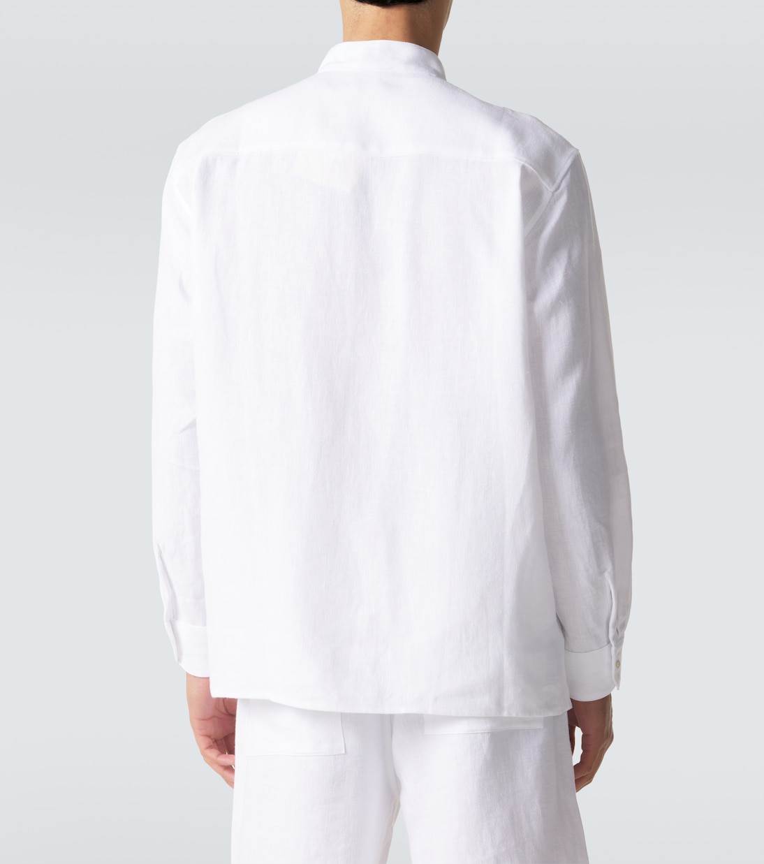 Linen overshirt | Saman Amel