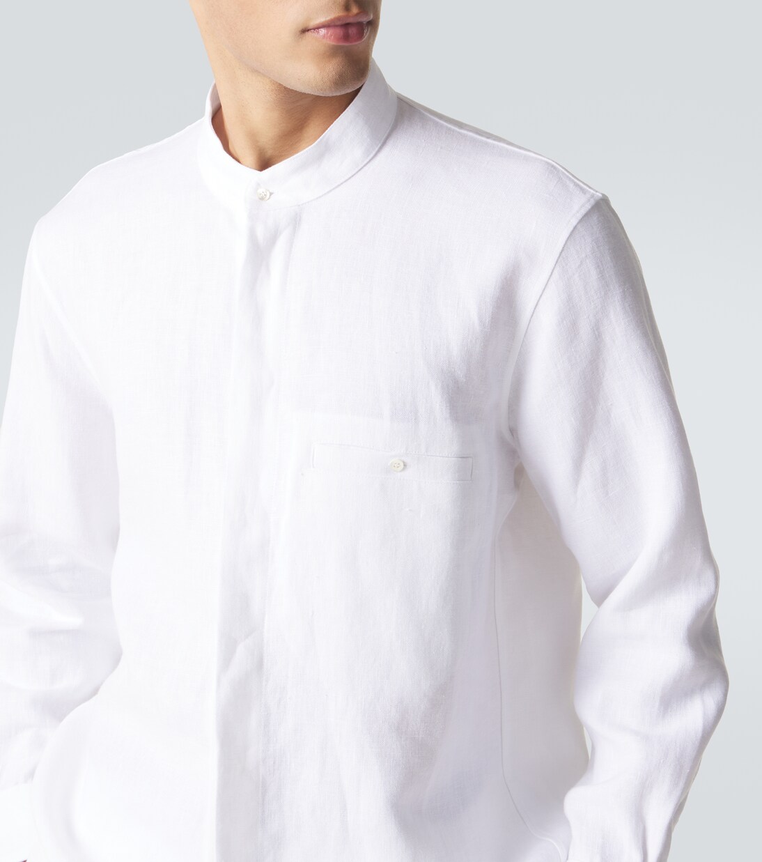 Linen overshirt | Saman Amel