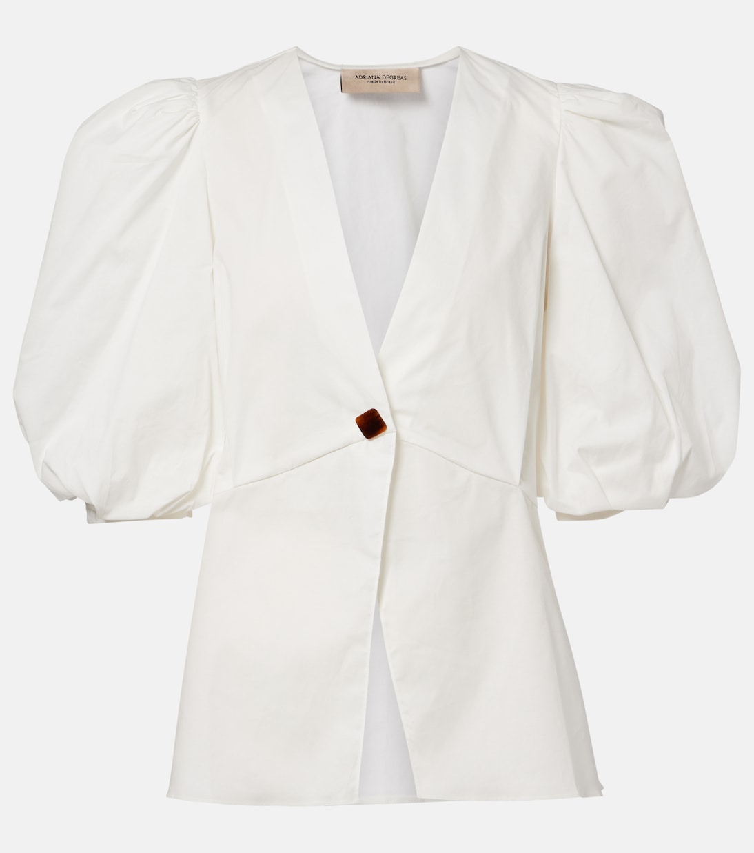 Cotton-blend top | Adriana Degreas