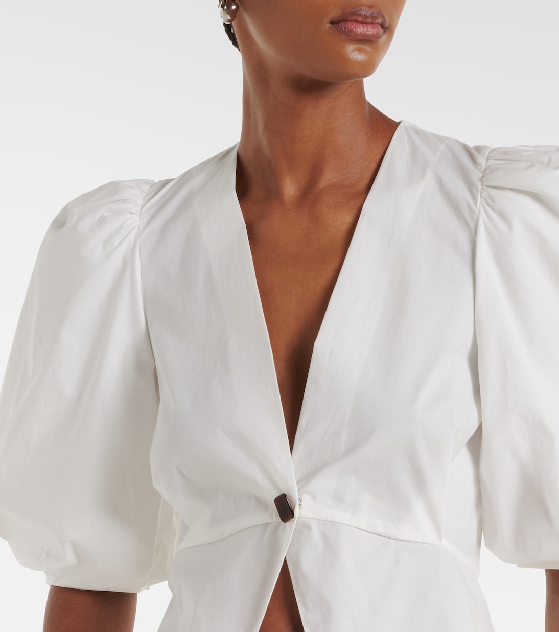 Cotton-blend top | Adriana Degreas