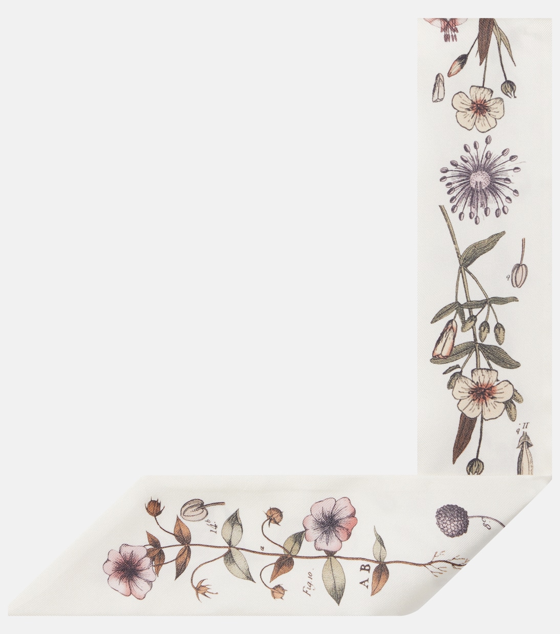 Floral silk scarf | Loro Piana