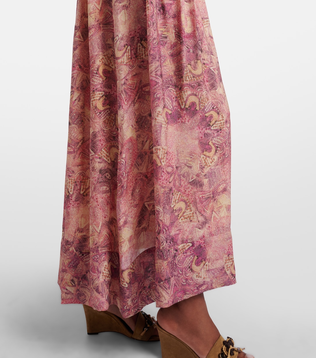 Melissa printed silk voile maxi dress | Isabel Marant
