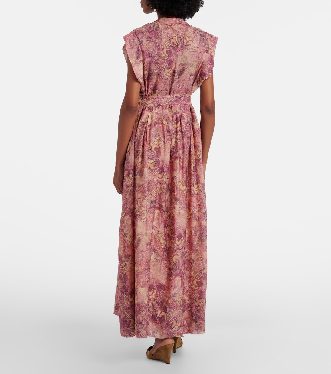 Melissa printed silk voile maxi dress | Isabel Marant