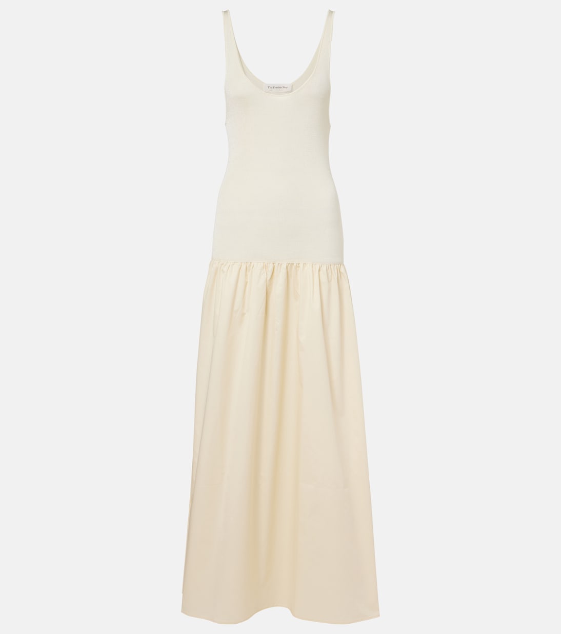 Ilya cotton-trimmed maxi dress | The Frankie Shop