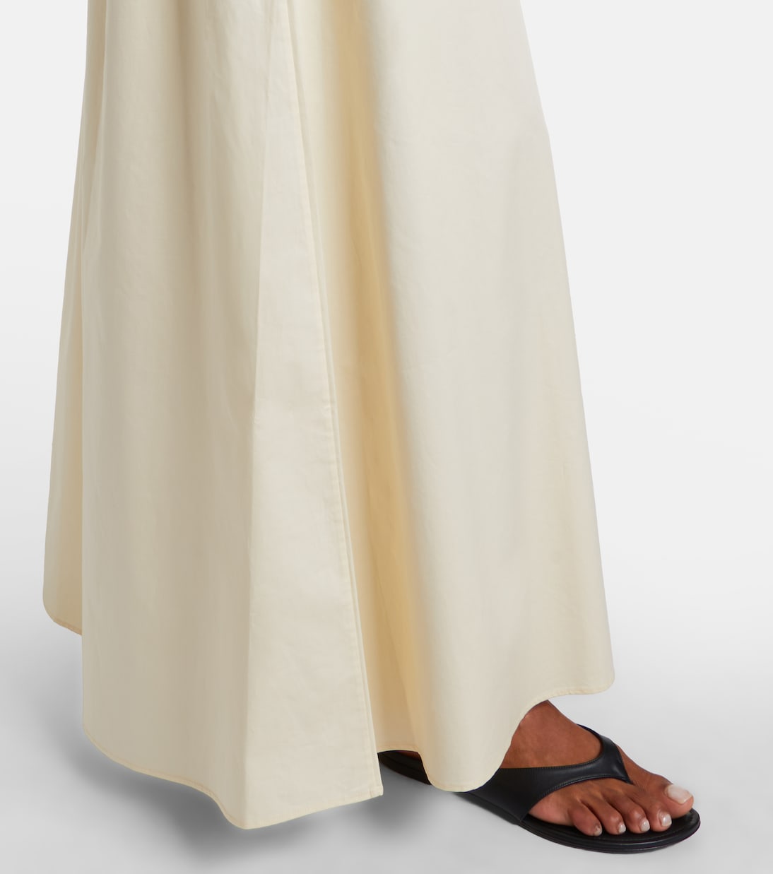 Ilya cotton-trimmed maxi dress | The Frankie Shop