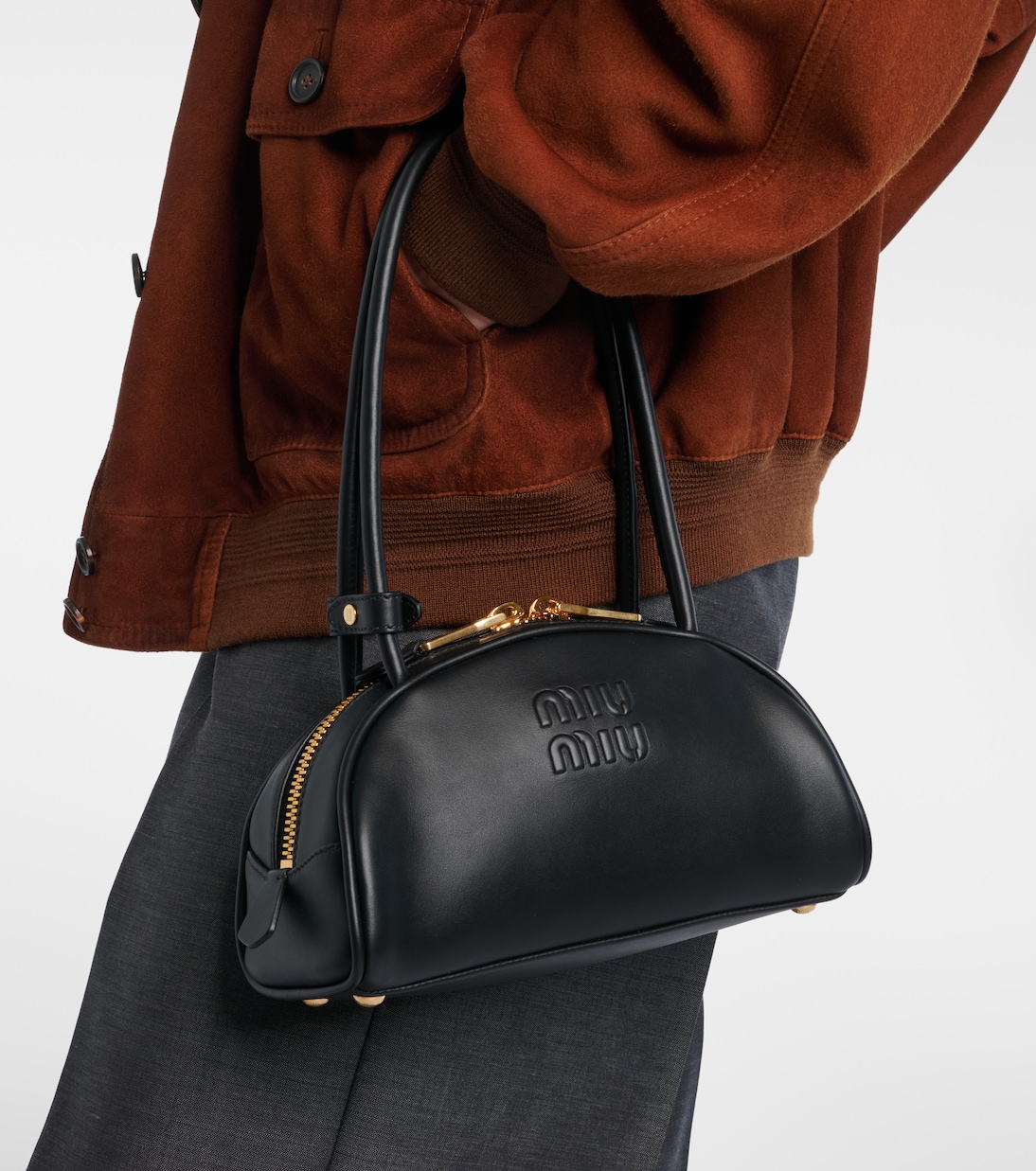 Schultertasche Beau Small aus Leder | Miu Miu