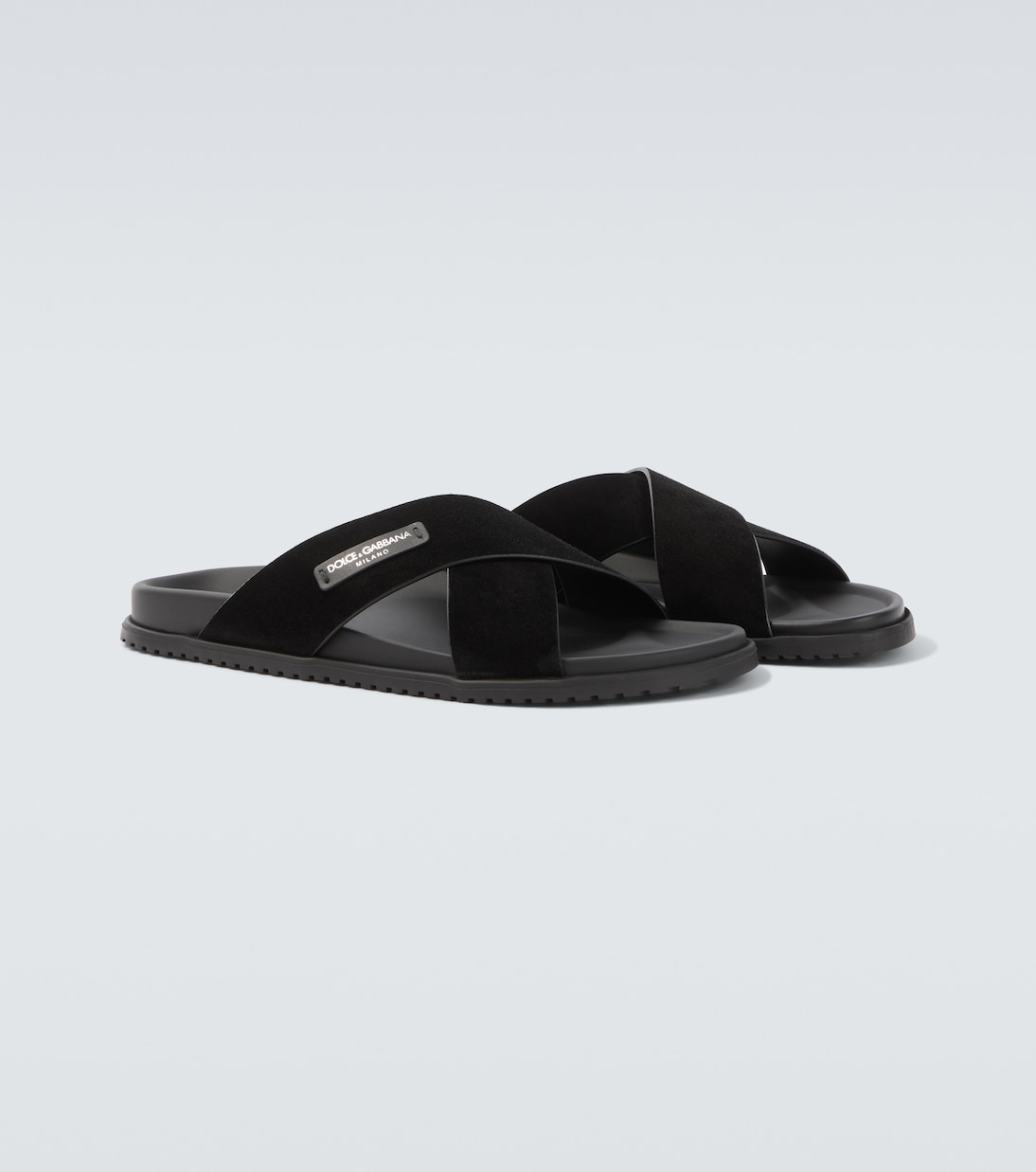 Logo suede sandals | Dolce&Gabbana