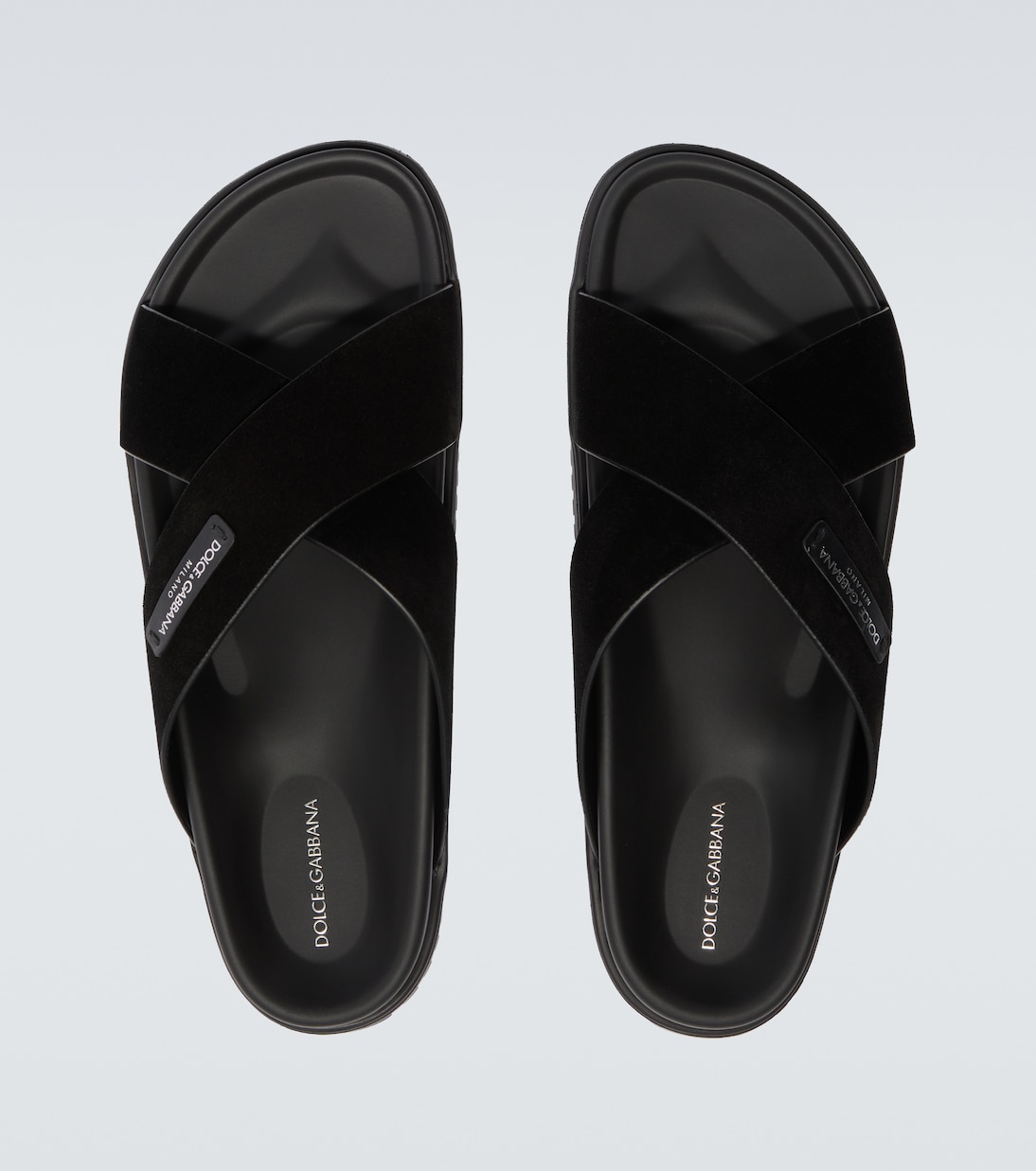 Logo suede sandals | Dolce&Gabbana