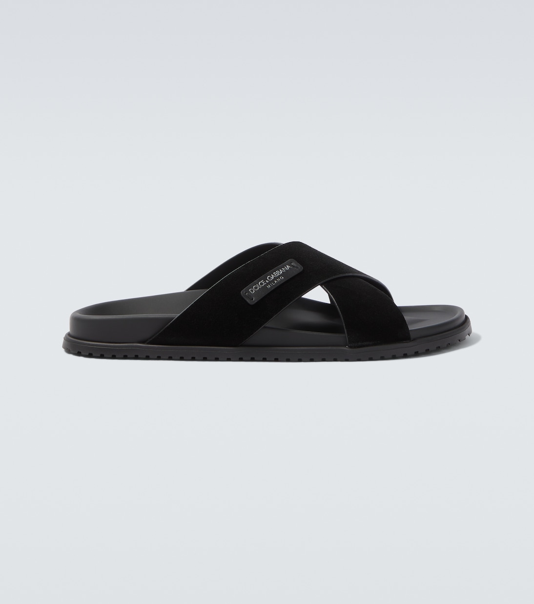 Logo suede sandals | Dolce&Gabbana