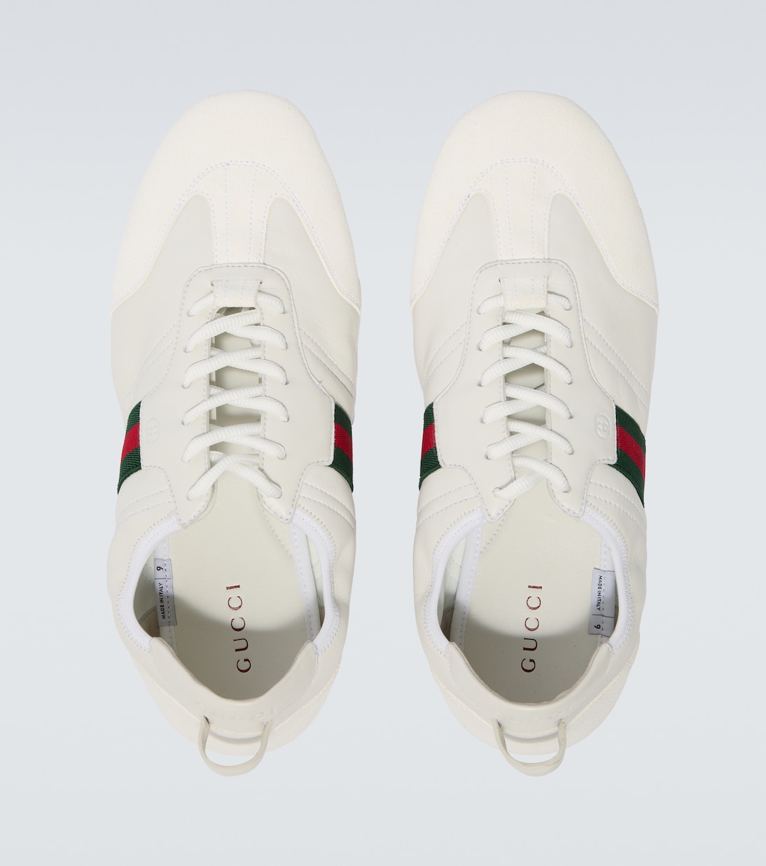 Flex leather and suede sneakers  | Gucci