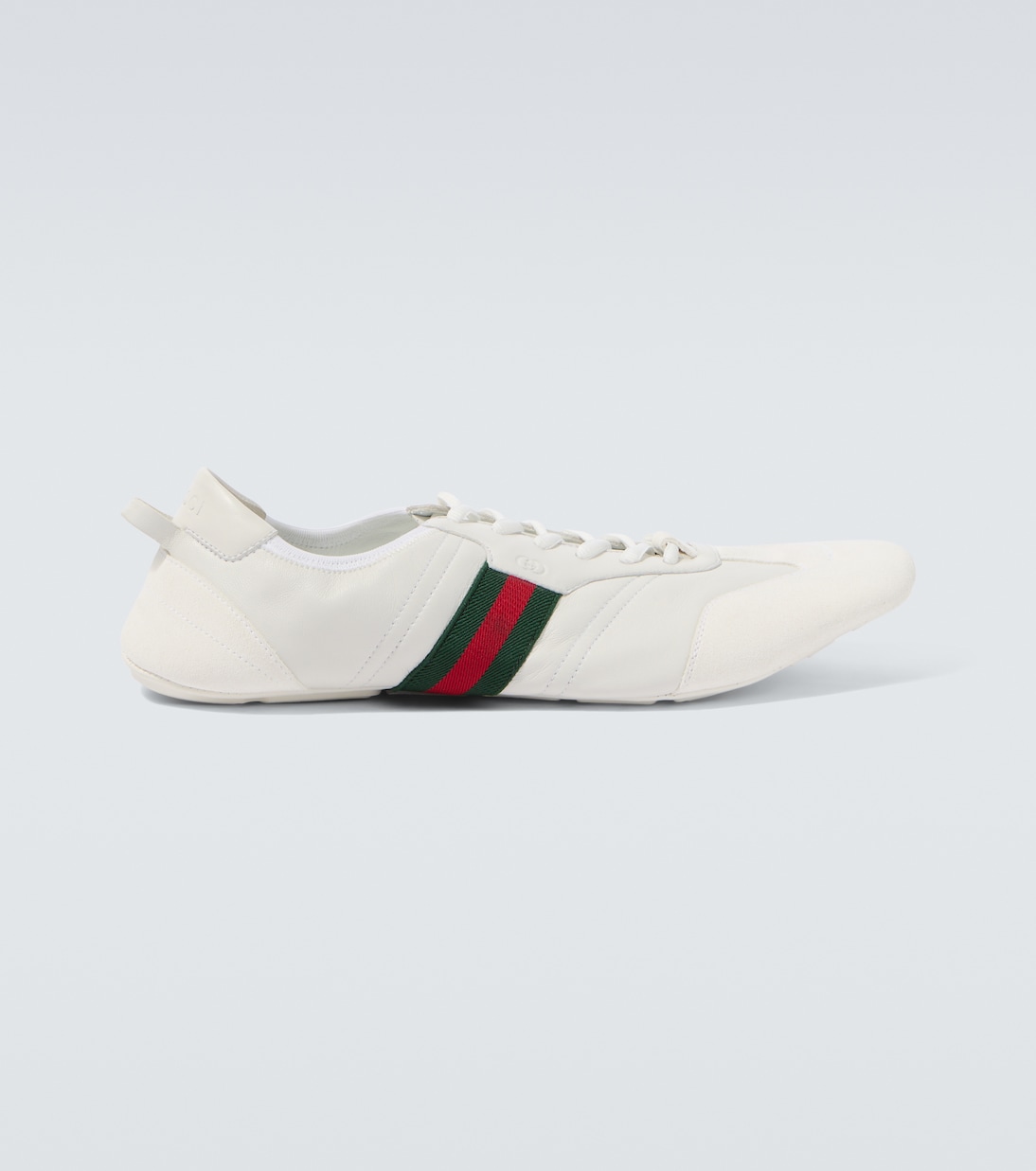 Flex leather and suede sneakers  | Gucci