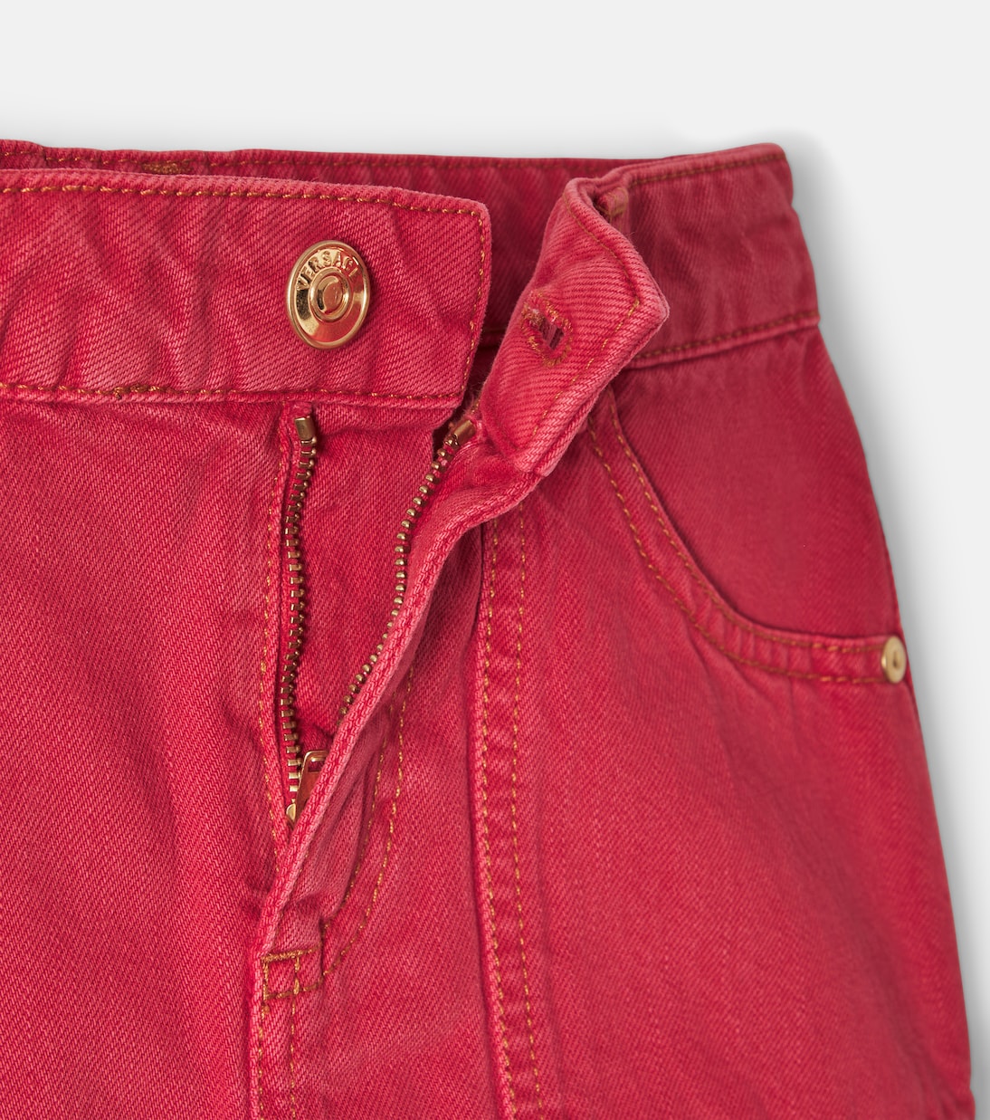 Denim skirt | Versace Kids
