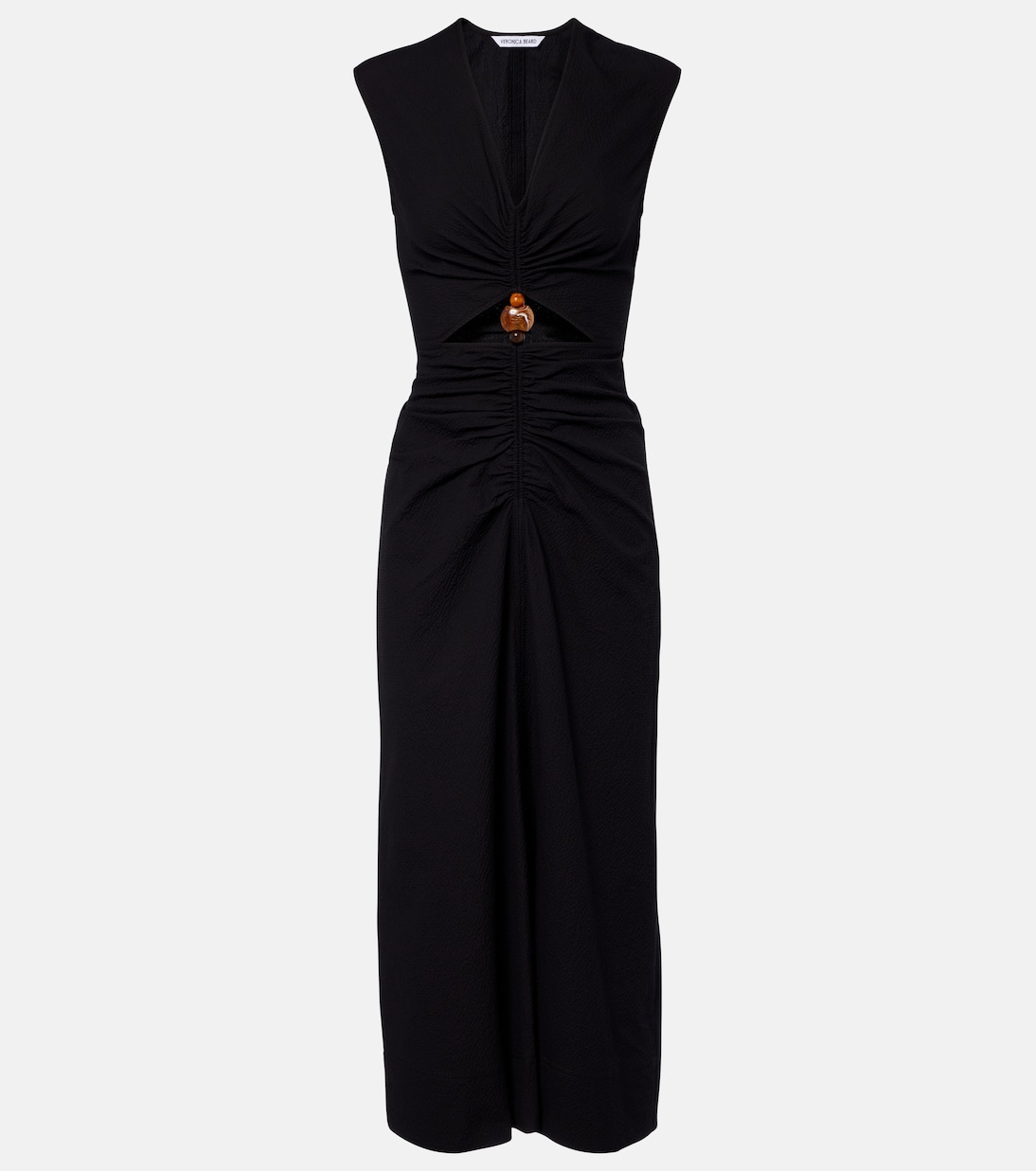 Marisabel cotton-blend midi dress | Veronica Beard