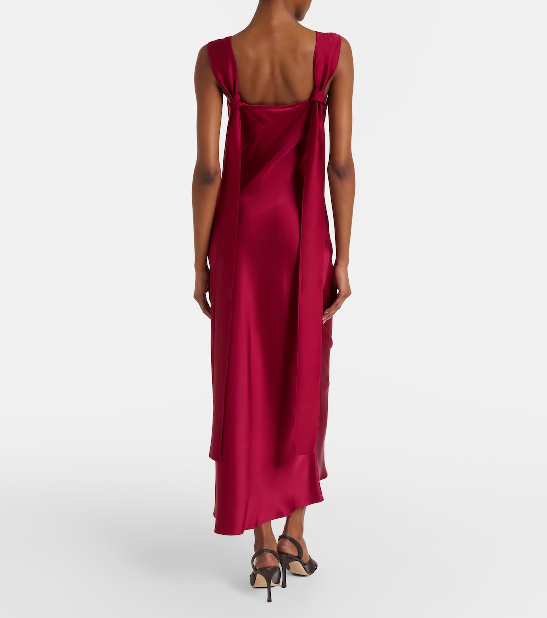 Maxikleid aus Satin | Max Mara