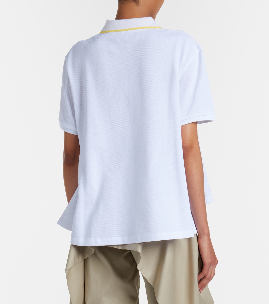 Double L cotton piqué polo shirt | Loewe