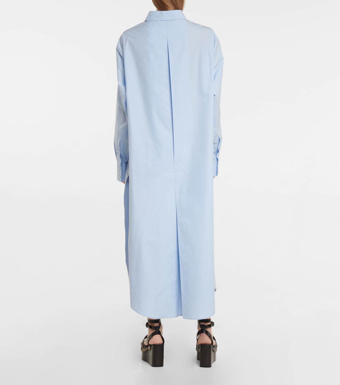 Hemdblusenkleid aus Baumwollpopeline | Alaïa